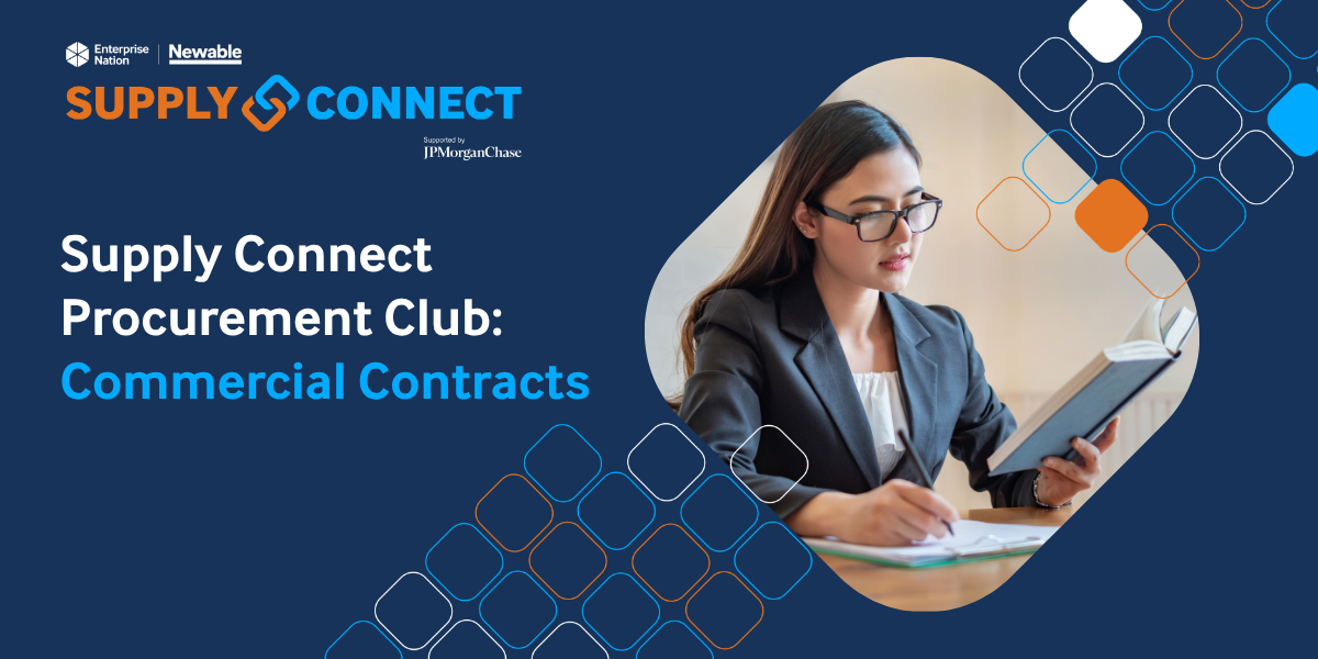 Supply Connect Procurement Club: Commercial Contracts